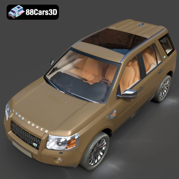 Land Rover Freelander 2007 3D Model