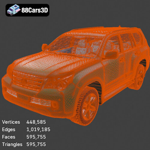 Lexus GX 460-007 Lexus GX 460 3D Model