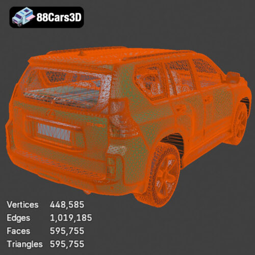 Lexus GX 460-008 Lexus GX 460 3D Model