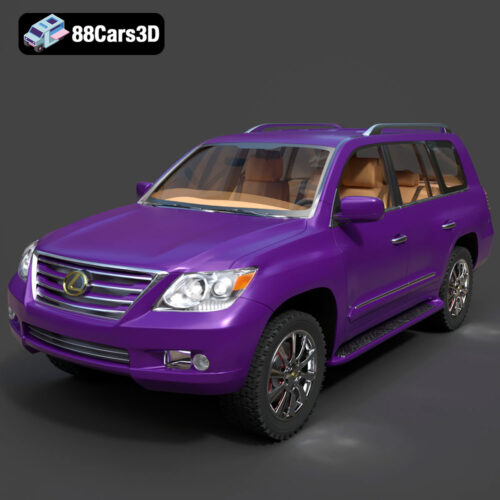 Lexus LX570 2008-001 Lexus LX570 2008 3D Model