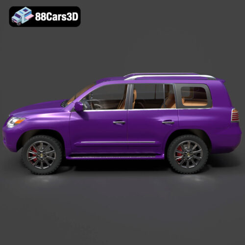 Lexus LX570 2008-002 Lexus LX570 2008 3D Model