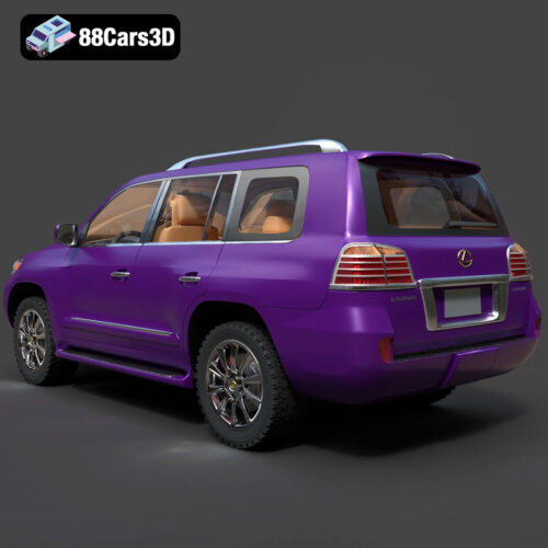Lexus LX570 2008-003 Lexus LX570 2008 3D Model