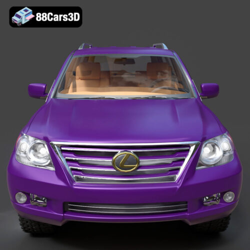 Lexus LX570 2008-005 Lexus LX570 2008 3D Model
