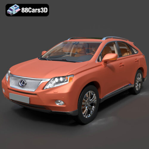 Lexus RX450h 3D Model