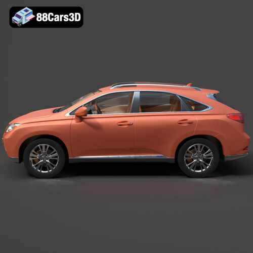 Lexus RX450h 3D Model
