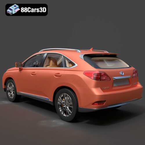 Lexus RX450h 3D Model