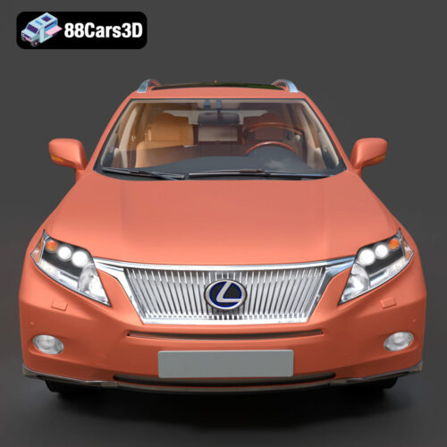 Lexus RX450h 3D Model