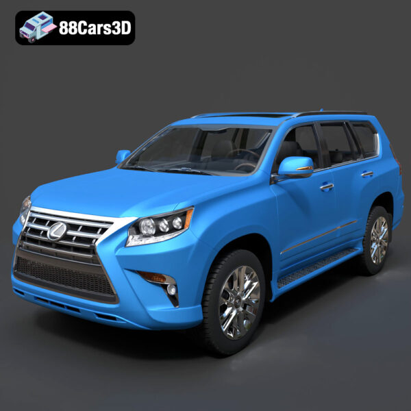 Lexus_GX 460-001 Lexus GX 460 New 3D Model