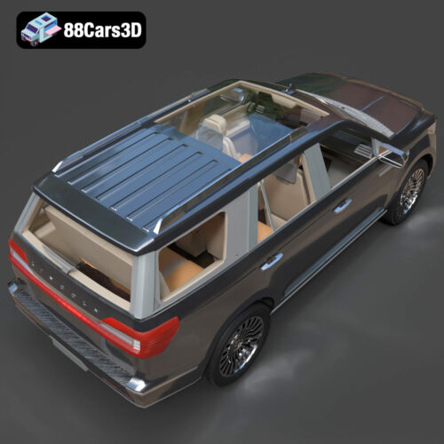 Lincoln Navigator 2018 3D Model
