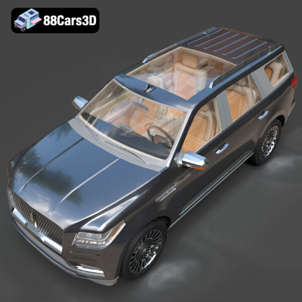 Lincoln_Navigator_2018-006 Lincoln Navigator 2018 3D Model
