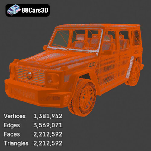 Mercedes-Benz G Class 2013 3D Model