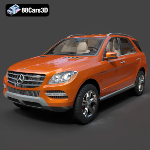 Mercedes-Benz M-Class 3D Model