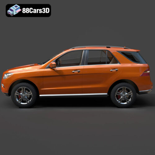 Mercedes-Benz M-Class 3D Model