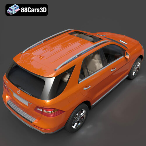 Mercedes-Benz M-Class 3D Model