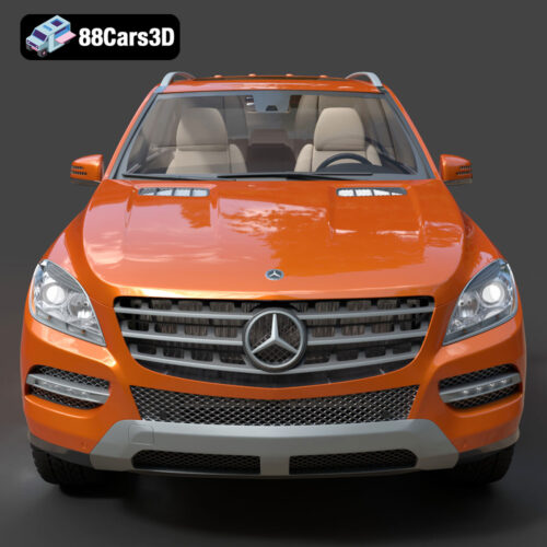 Mercedes-Benz M-Class 3D Model