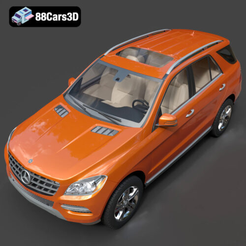 Mercedes-Benz M-Class 3D Model