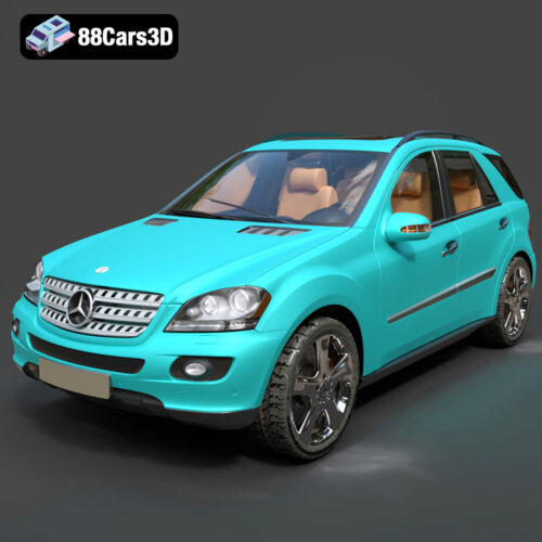 Mercedes-Benz M-Klasse (W164) 3D Model