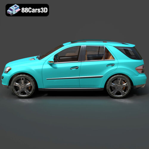 Mercedes-Benz M-Klasse (W164) 3D Model