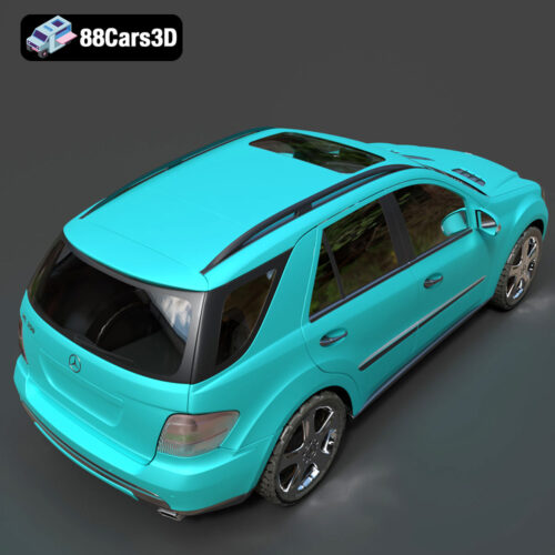 Mercedes-Benz M-Klasse (W164) 3D Model