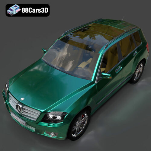 Mercedes GLK 350 3D Model