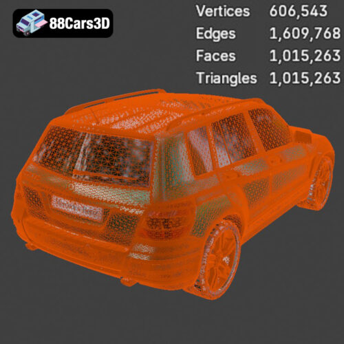 Mercedes GLK 350 3D Model