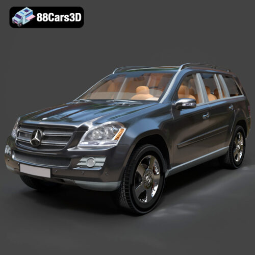 Mercedes GL 2007 3D Model