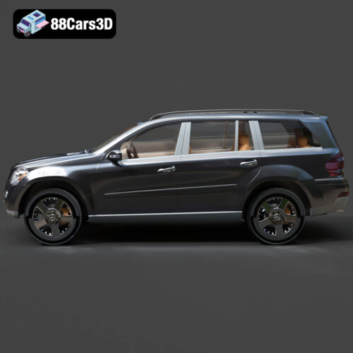 Mercedes GL 2007 3D Model