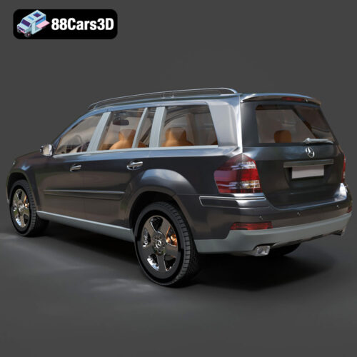 Mercedes GL 2007 3D Model