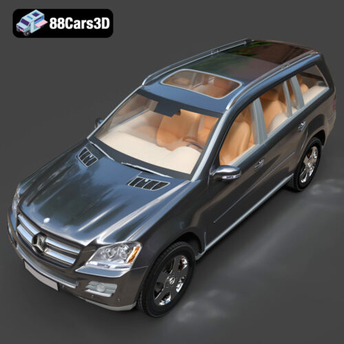Mercedes GL 2007 3D Model