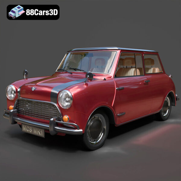 Mini Cooper S MK1-001 Mini Cooper S MK1 3D Model