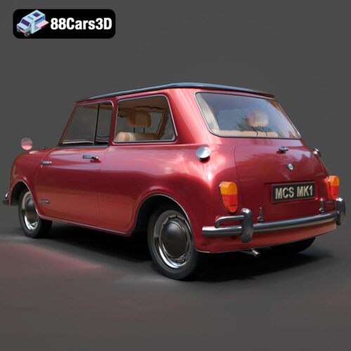 Mini Cooper S MK1-003 Mini Cooper S MK1 3D Model