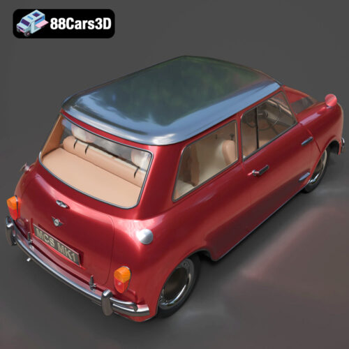 Mini Cooper S MK1-004 Mini Cooper S MK1 3D Model