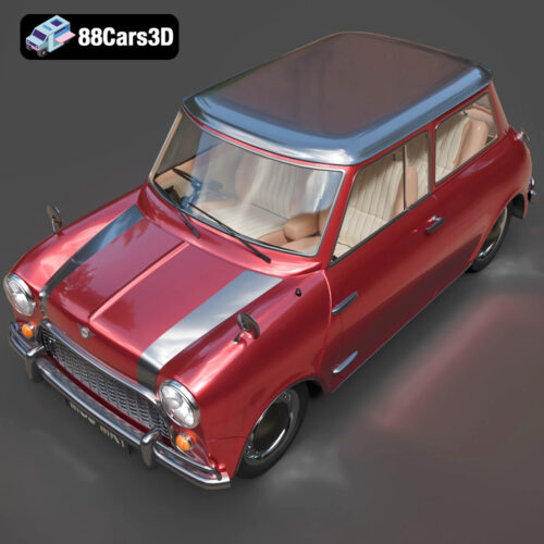 Mini Cooper S MK1-006 Mini Cooper S MK1 3D Model