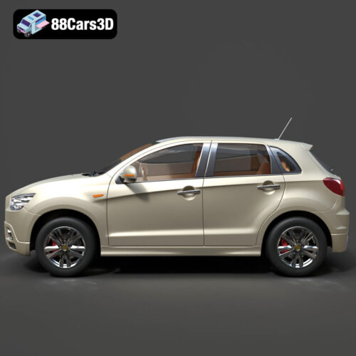 Mitsubishi ASX 3D Model