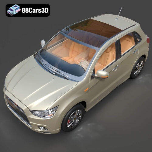 Mitsubishi ASX 3D Model