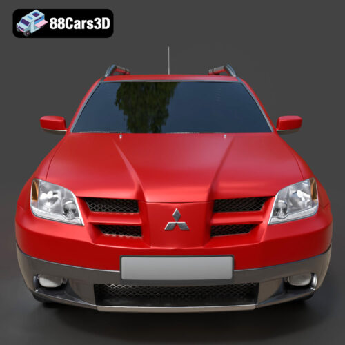 Mitsubishi Outlander 2003 3D Model