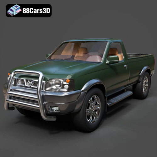 Nissan Frontier Regular Cab 3D Model