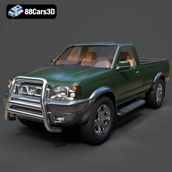 Nissan Frontier Regular Cab 3D Model