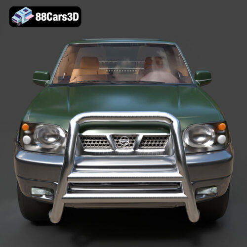Nissan Frontier Regular Cab 3D Model