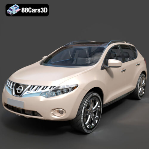 Nissan Murano 2008 3D Model