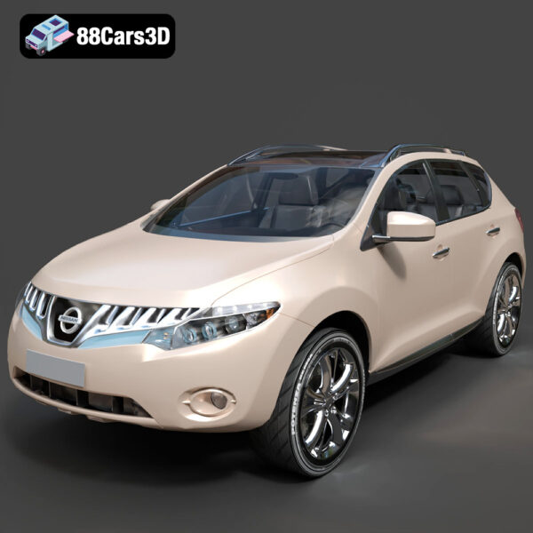 Nissan Murano 2008 3D Model