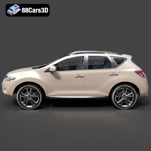 Nissan Murano 2008 3D Model