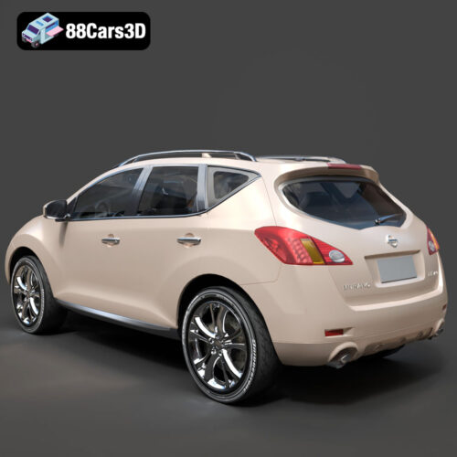 Nissan Murano 2008 3D Model