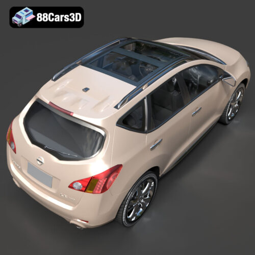 Nissan Murano 2008 3D Model