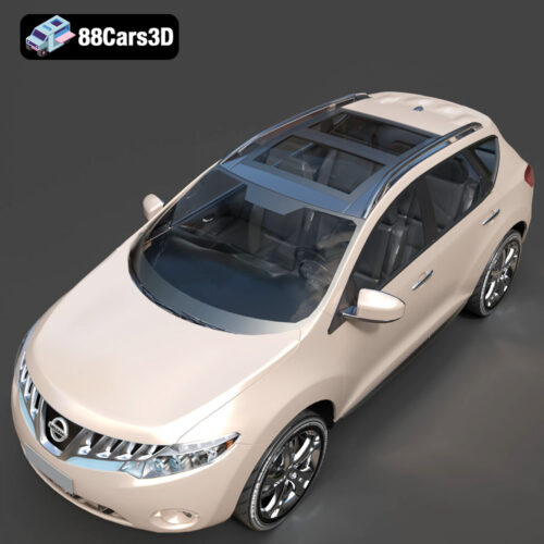 Nissan Murano 2008 3D Model