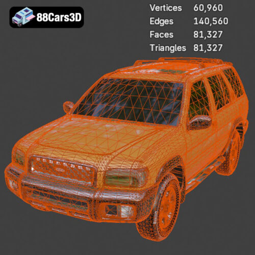 Nissan Pathfinder 1999 3D Model