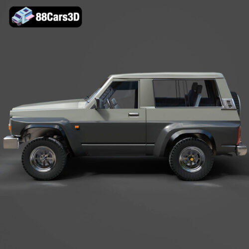 Nissan Patrol Y60 3D Model