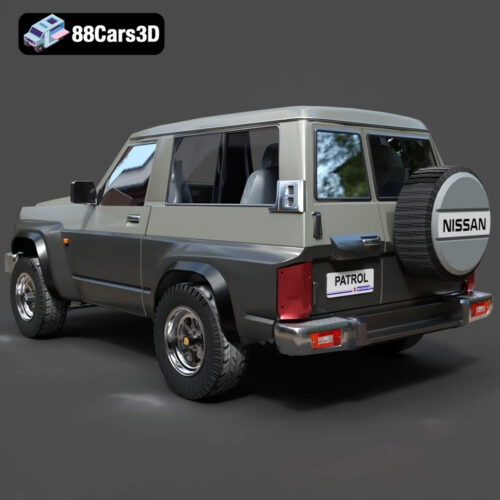 Nissan Patrol Y60 3D Model