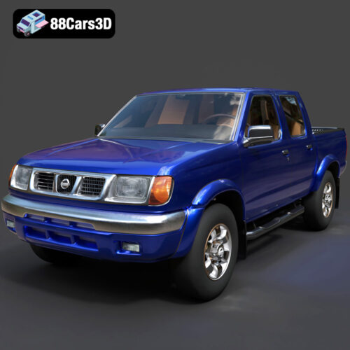 Nissan Pickup Navara Crew Cab 3D Model