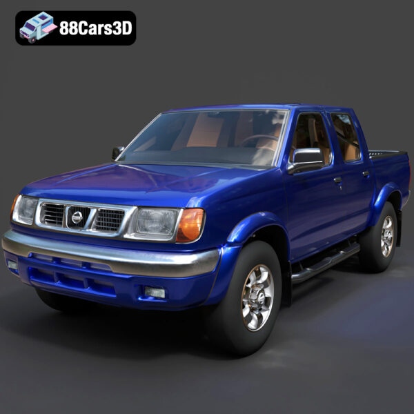Nissan Pickup Navara Crew Cab 3D Model